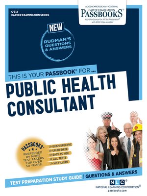 cover image of Public Health Consultant